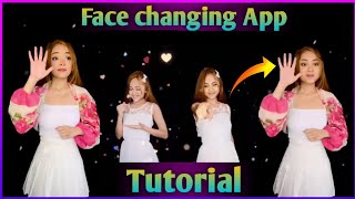 Face Changing App Tutorial 👀  Reface App Face changing Video Editing Tutorial 💖 [upl. by Atyekram]