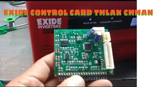 EXIDE 900VA Control card tha lo vanga battery charge thei lo [upl. by Crane]