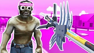 Biggest Zombie Weapon Ever  Undead Development Gameplay  VR HTC Vive Pro [upl. by Selfridge702]