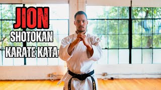 JION 🥋⛩️  SHOTOKAN KARATE KATA [upl. by Florencia]