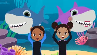 Baby Shark  Nursery Rhymes amp Kids Songs [upl. by Aninotna]