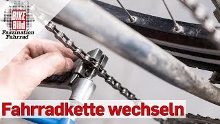 WerkstattWissen Die Fahrradkette austauschen [upl. by Jerrie450]