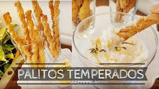 PALITOS SALGADOS CROCANTES  BISCOITO TEMPERADO DE CEBOLA ERVAS E QUEIJO [upl. by Eiznekcm631]