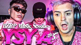 REACCION a YSY A  BZRP Music Sessions 37 [upl. by Odessa]