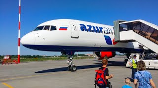 Azur Air Boeing 757  St Petersburg  Sochi [upl. by Anerec466]