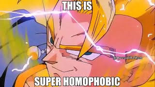 Vegito becomes Super Homophobic reupload [upl. by Tezzil]