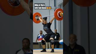 Secret Japanese weightlifting Shoes ｜Higa Sei 59kg [upl. by Mcclary]