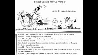 Dialogue En Français Nº57 Quest ce que tu va faire [upl. by Ydnamron]