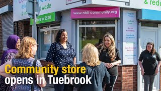 Community Store opens on Tuebrook [upl. by Ennayar]