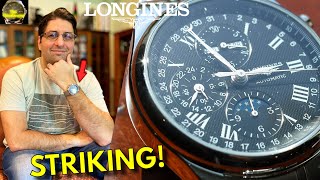 Longines Master Chronograph Moon Phase  The Swiss Army Knife of Watches [upl. by Aohsoj562]