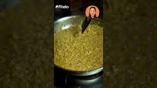 Curd Oats Recipe  Weightloss Recipe fiteloapp curdoats [upl. by Alimhaj]