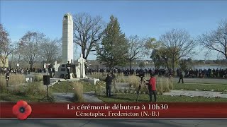 New Brunswick Remembers 2022  Friday November 11 2022  Rogers tv [upl. by Letsyrhc]