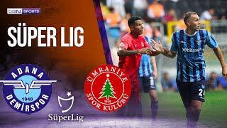 Adana Demirspor vs Umraniyespor  SÜPER LIG HIGHLIGHTS  08272022  beIN SPORTS USA [upl. by Thaddus]