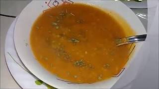 soupe de courge  شربة القرعة الاحمر الكابوية [upl. by Zaslow]