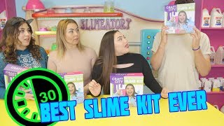 Testing Karina Garcias New Slime Kit TIMED   Messy Challenge [upl. by Ratna]