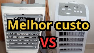 Climatizador Ventilosol 127vlt 130 W vs Climatizador Philco PCl1F 60 W [upl. by Annatsirhc572]