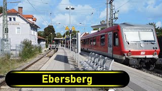 SBahn Station Ebersberg  Munich 🇩🇪  Walkthrough 🚶 [upl. by Irving660]