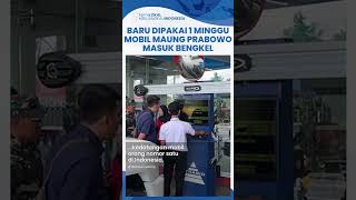 Mobil Maung Kepresidenan Prabowo Masuk Bengkel Padahal Baru Dipakai 1 Minggu Ini Penjelasannya [upl. by Maurita]