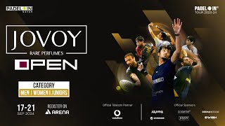 PADEL 🎾 IN JOVOY OPEN  COURT 7  DAY 4 [upl. by Sad]