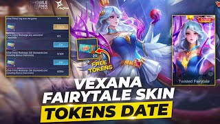 VEXANA TWISTED FAIRYTALE EVENT AVILABLE NOW  FREE TOKENS DATE [upl. by Dermott709]