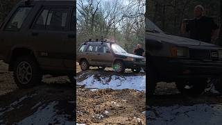 Toyota Tercel playing on the trails tercel4wd [upl. by Odlaw699]