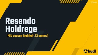 Resendo Holdrege Mid season Highlight 3 games [upl. by Weiss]