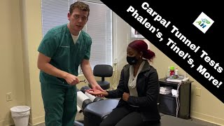 Phalens Test Reverse Phalens Test and Tinels Test  Carpal Tunnel Tests [upl. by Annij]