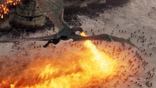 Daenerys Revenge and Attacks Kings Landing HD [upl. by Dlorej]