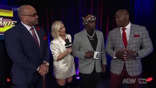 Shelton Benjamin DEBUT CONFRONTS Prince Nana AEW Dynamite Highlights Today [upl. by Muriah]