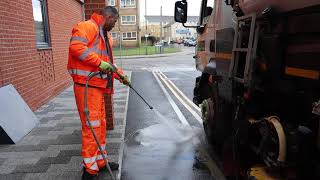 V65 Bucher Municipal Mechanical Road Sweepers [upl. by Robins]