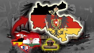 AUSTRIA Creates SUPER GERMANY  HOI4 Kaiserreich Austrian Empire Timelapse [upl. by Ileek757]