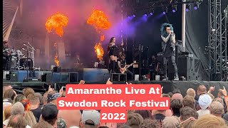 Amaranthe Live Full Concert At Sweden Rock Festival 2022 [upl. by Atnoid]