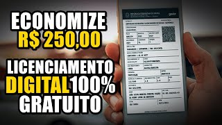 COMO FAZER O LICENCIAMENTO CRLV DIGITAL DO SEU CARRO [upl. by Harbour]