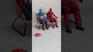 Deadpool vs Captain America  Target Challenge  Marvel Animation [upl. by Hsima196]