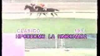 Clasico Hipodromo La Rinconada 1981 [upl. by Ximenez]