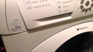 A Super Silent Hotpoint Washing machine [upl. by Eem]