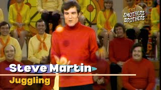 Steve Martin  Juggling  The Smothers Brothers Comedy Hour [upl. by Parish]