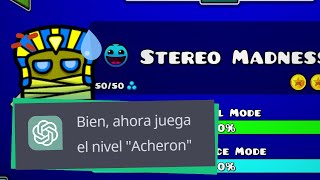 CHATGPT me ENSEÑA a jugar Geometry Dash [upl. by Fawcette927]