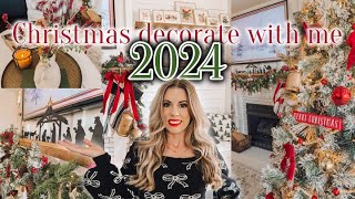 CHRISTMAS 2024 DECORATE WITH ME CHRISTMAS DECORATING IDEAS [upl. by Butcher]