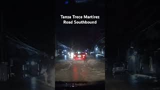 Tanza Trece Martirez Road Southbound during Typhoon Carina tanza ￼ cavite tanzacavite carina [upl. by Aytac980]