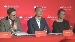 Santander Consumer Bank Oficjalnym Głównym Sponsorem Justyny Kowalczyk [upl. by Sirromad817]