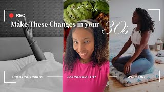 10 HABITS TO CHANGE YOUR LIFE IN YOUR 30s Routine finances amp self care [upl. by Haonam]