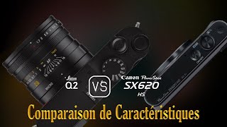 Leica Q2 vs Canon PowerShot SX620 HS Une Comparaison de Caractéristiques [upl. by Rebekah]