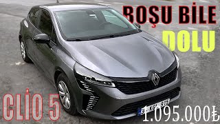 CAMLARI OTOMATİK CLİO 5  2024 RENAULT CLİO 5 10 TCE 90 HP  İÇ VE DIŞ TASARIM  DETAYLI İNCELEME [upl. by Ahsratal]