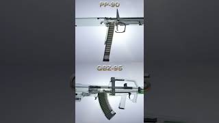 PP90 Submachine Gun QBZ95 Assault Rifle [upl. by Iasi]