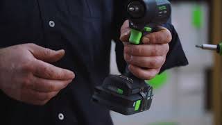 Introduction the Festool T 183 Cordless Drill [upl. by Nodababus]