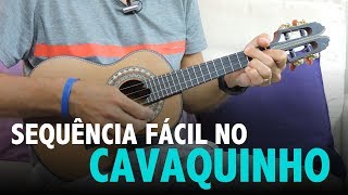 Sequência Fácil de Acordes no Cavaquinho Para Iniciantes  Professor Damiro [upl. by Ihcehcu]