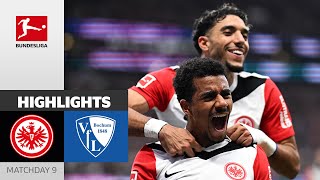 Frankfurt is UNSTOPPABLE  Eintracht Frankfurt  VfL Bochum  Highlights  Matchday 9 – Bundesliga [upl. by Johiah240]