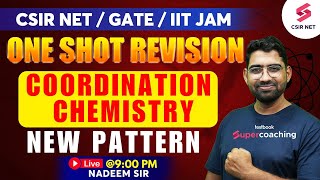 CSIR NET June 2024 Chemical Science Coordination Chemistry  GATE  IIT JAM  SET  By Nadeem Sir [upl. by Adhamh]