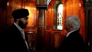 Inside The Royal Memorial Chapel At Sandhurst wwwSikhsAtWarinfo [upl. by Ahsiemac]